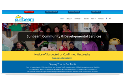Sunbeam Website
